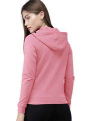 WOOLEN SOFT WITH SOFTNER WOMEN ZIPPER HOODIE